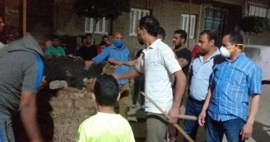 حملة لإزالة الإشغالات والمطبات العشوائية بشوارع مدينة الأقصر