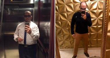 تحدى وزنك.. "كريم" استغل وقت الحظر وتخلص من 46 كيلو من وزنه