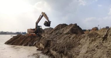 الرى: ازالة تعديات على نهر النيل فرع دمياط تقدر بحوالى 35 ألف متر مكعب