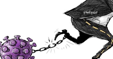 كاريكاتير صحيفة سعودية.. كورونا لم يمنع انفجار الشارع اللبنانى