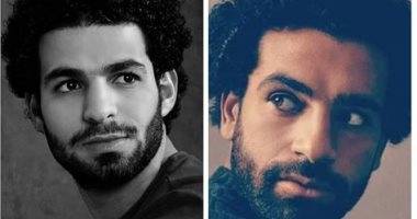 يخلق من الشبه أربعين.. مصطفى شبيه النجم المصرى محمد صلاح