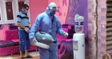بيطرى الوادى الجديد: تطهير منازل الحالات المصابة بفيروس كورونا ومحيطها بالداخلة