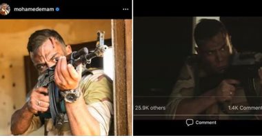 بيتر ميمى يوضح حقيقة صورة محمد إمام فى مشهد من مسلسل"الاختيار"..اعرف قال إيه