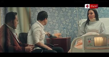 شاهد..حلا شيحة بالمستشفي بعد إنقلاب سيارتها فى الحلقة الخامسة من“خيانة عهد”