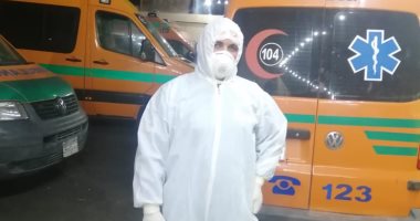 الجيش الأبيض .."محمد عطية" مسعف على خط المواجهة مع فيروس كورونا