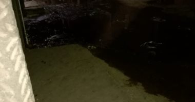 شكوى من غرق شارع على حنفى بمياه الصرف الصحى بحى وراق العرب  