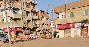 صور.. التزام أهالى نهطاى بالعزل.. وتواجد أمنى مكثف فى الغربية 