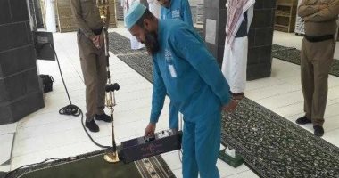 رئاسة الحرمين تستخدم تقنية الأوزون فى تعقيم المسجد الحرام
