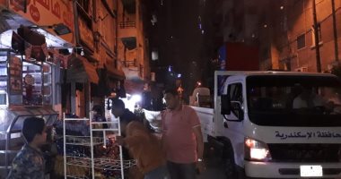وحدة التدخل السريع تشن حملة مسائية لضبط مخالفات خرق الحظر شرق الإسكندرية 