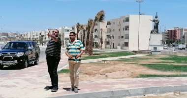 رئيس مدينة الغردقة يتفقد أعمال التطوير بالطرق الرئيسية والفرعية ..صور 