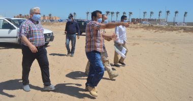 مديرية إسكان البحر الأحمر : مراجعة إحداثيات مشروعات الاسكان بالغردقة..صور