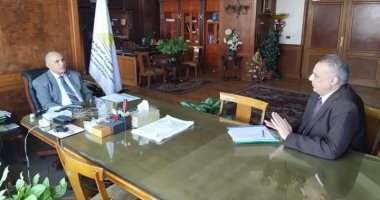 وزير الرى يتابع آخر المستجدات فى المركز الثقافى الأفريقى بأسوان