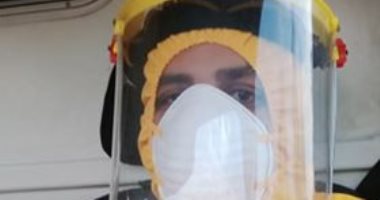 الجيش الأبيض.. "عبدالله" مسعف على خط مواجهة كورونا بالاسماعيلية   