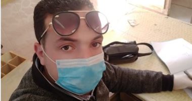 الجيش الأبيض.. بسام مراقب صحى بالإدارة الصحية بأجا فى مواجهة كورونا