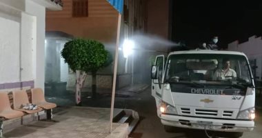 تطهير المركز الطبى والشوارع بقرية نهطاى بمحافظة الغربية.. صور