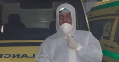 الجيش الأبيض.. "سامى" من مرفق إسعاف دمياط على خط المواجهة ضد كورونا