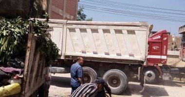 صور.. حملة نظافة مكبرة وتطهير لشوارع كفر الزيات بالغربية