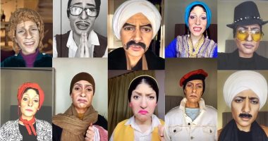 من أبطال ديزنى لمحمد رمضان.. نانسى تقدر تتقمص أى شخصية بالمكياج.. صور وفيديو