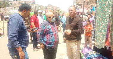 إزالة وتطهير سوق الجمعة بزفتى فى الغربية.. صور 
