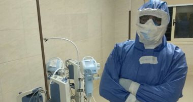 الجيش الأبيض.."عبدالله" من هيئة تمريض مستشفى بلطيم فى مواجهة كورونا