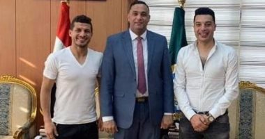 تعرف على كواليس جلسة طارق حامد مع محافظ الدقاهلية