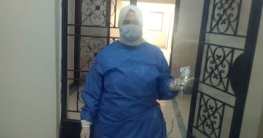 الجيش الأبيض.. "سماح" فنى تمريض بحميات الزقازيق على خط المواجهة ضد كورونا