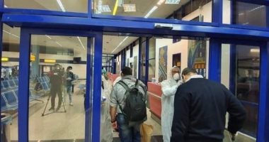 مطار مرسى علم الدولى يستقبل رحلة لمصريين عالقين من موسكو تقل 342 راكبا