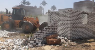 محافظ بنى سويف: إزالة 23 حالة تعد على أرض زراعية بمدينة ناصر