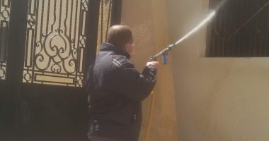 للوقاية من كورونا .. تطهير قرية القرين فى محافظة الشرقية بالجهود الذاتية