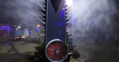 دعم مركز الداخلة بموتور رش أبراج سعة 2000 لتر لاستخدامه في أعمال تطهير المنازل والشوارع