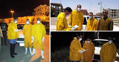صور.. المراقبون الصحيون جنود للترصد على مدار 24 ساعة بقنا.. خلية نحل تتعامل مع المخالطين لمصابى "كورونا".. يقدمون روشتة تعليمات وإرشادات ومحاذير ومراقبة لمدة 15 يوماً.. ويؤكدون: مستمرون فى المواجهة حتى النهاية