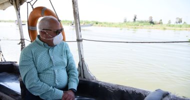 محافظ بورسعيد: 20 مليار جنيه لتطهير وتكريك ببحيرة المنزلة.. صور