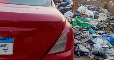 شكوى من إلقاء عربات كارو للقمامة والمخلفات أعلى الدائرى بشتيل الجيزة