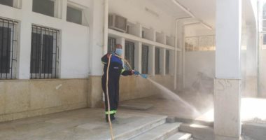 صور.. رصف شوارع تلا بالإنترلوك وتطوير 5 مدارس ورفع الإشغالات