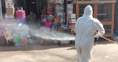 محافظة الجيزة تعقم شوارع 8 أحياء ومركز ومدينة ضد كورونا.. صور