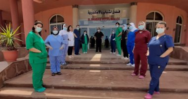 ارتفاع أعداد المتعافين من كورونا بمعسكر أبو قير للعزل الصحى إلى 152حالة