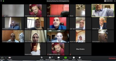 لجنة تظلمات أعضاء هيئة التدريس بجامعة المنوفية تعقد جلستها أون لاين