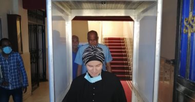 بوابة تعقيم للموظفين والمترددين على الوحدة المحلية لمدينة سفاجا
