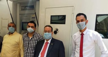 توفير ماكينات صرف آلى لصرف مرتبات ومعاشات أهالى قرية نهطاى بالغربية
