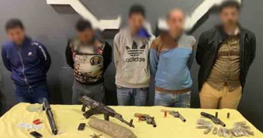 الداخلية تطهر بحيرة المنزلة وتضبط 5 خارجين عن القانون
