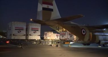 جسر جوى ينقل كميات ضخمة من المساعدات الطبية من مصر للأشقاء فى السودان 