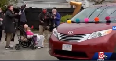 طفل 7 سنوات يهزم السرطان وكورونا ويخرج منتصرا.. فيديو
