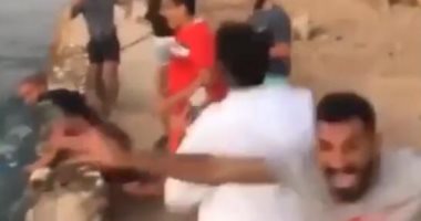 شاهد.. فرحة هستيرية من حسام عرفات بعد اصطياد سمكة