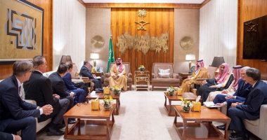 لوحة مين.. عمل فنى فى مكتب ولى العهد السعودى يثير الجدل