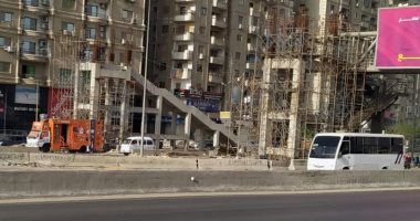 أهالى دائرى المعادى يطالبون باستكمال كوبرى المشاة لتقليل الحوادث