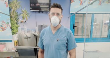 الصاوى تمريض بمستشفى جامعة المنصورة ضمن الجيش الأبيض فى مواجهة كورونا