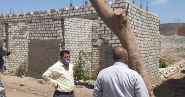 صور.. إزالة 34 حالة تعد على أرض زراعية وضبط وإيقاف مخالفة بناء ببنى سويف