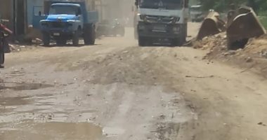 ترميم ورصف طريق قرى دهشور بالبدرشين.. والأهالى يناشدون بالاستجابة