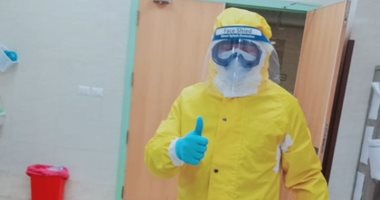 جيشنا الأبيض.. "إسلام" ممرض بعناية الحجر الصحى فى بلطيم على خط مواجهة كورونا