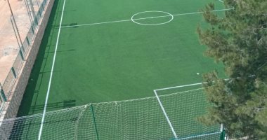 الانتهاء من تجهيز وتسليم ملعب مركز شباب الكوثر بشمال سيناء